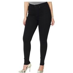 NEW! DG2 by Diane Gilman Virtual Stretch Ultra Skinny Jean - Black, Plus Size